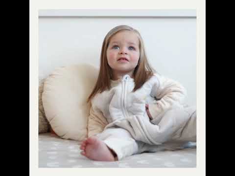 Video of babies wearing Tealbee Dreamsie in different TOG and designs.