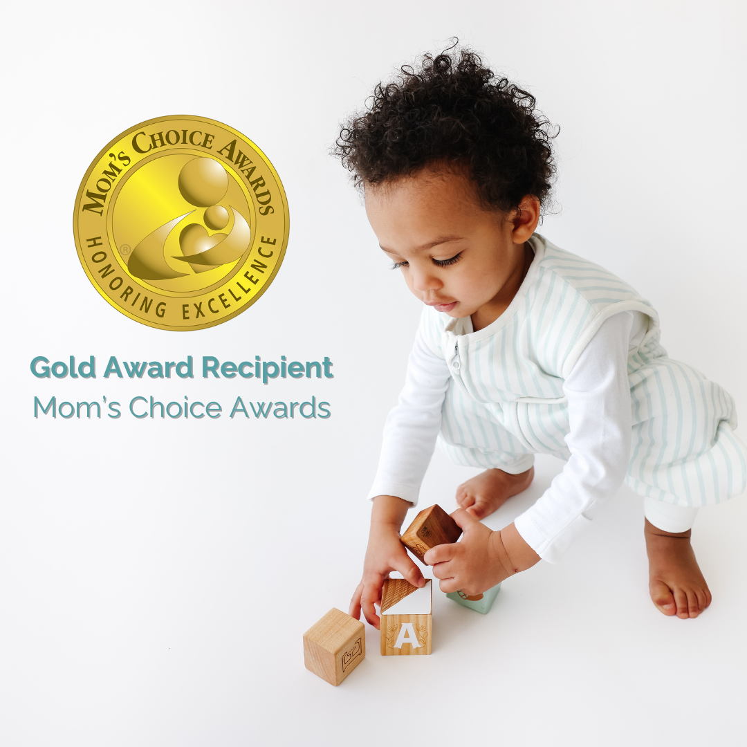 Tealbee Dreamsuit - Gold Award Recipient - The Tealbee Dreamsuit, honored with the Mom's Choice Awards Gold Award, renowned for its superior quality, comfort, and design, making it a top choice for babies and toddlers.