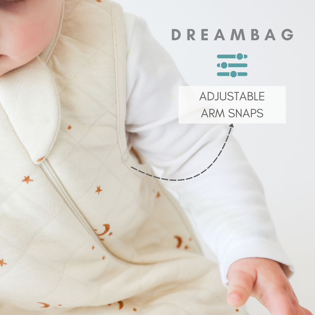 Dreambag with adjustable straps for a perfect fit, growing with your baby and providing long-lasting comfort.