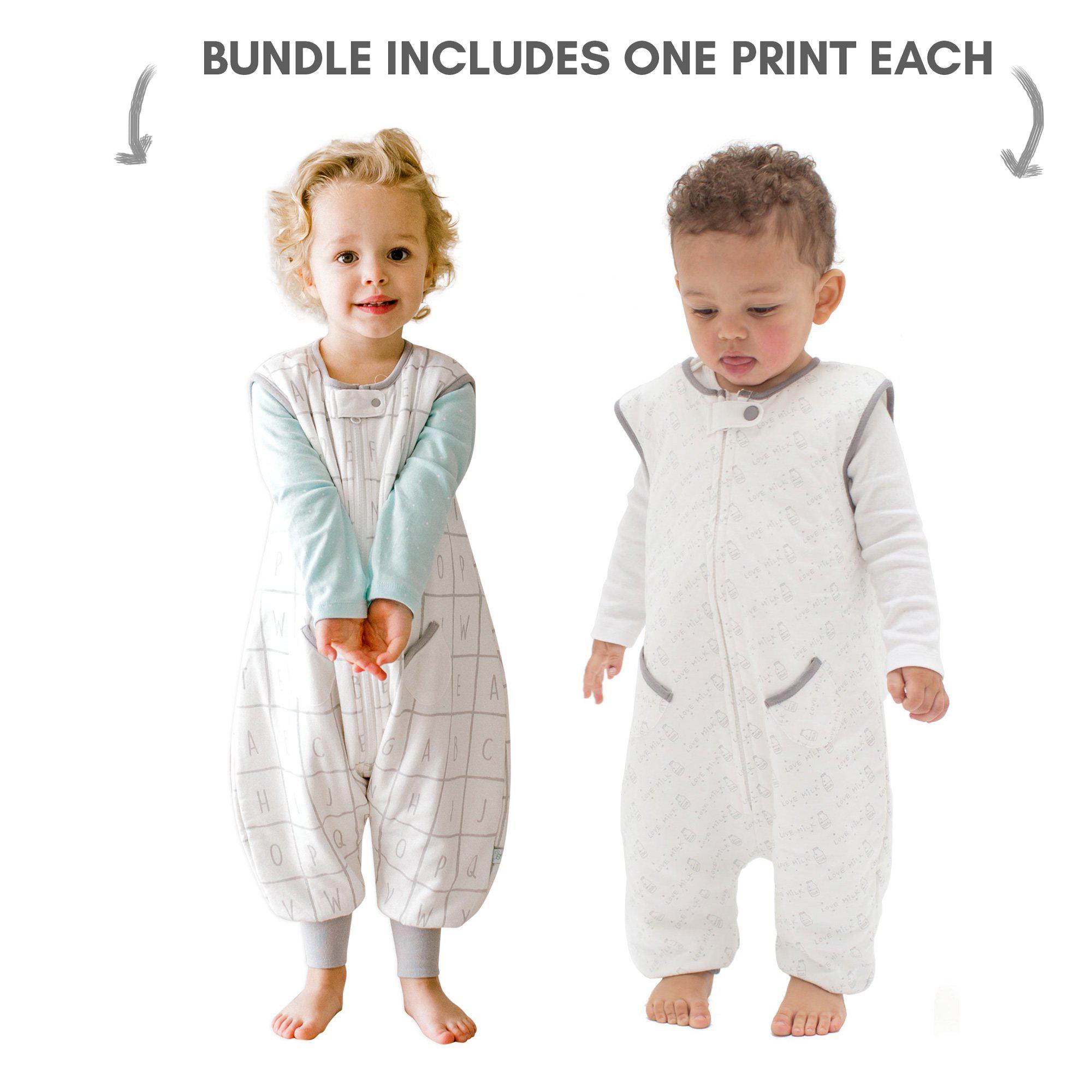 1.2 TOG Dreamsuit Bundle - Sleep Sack For Toddlers - Tealbee