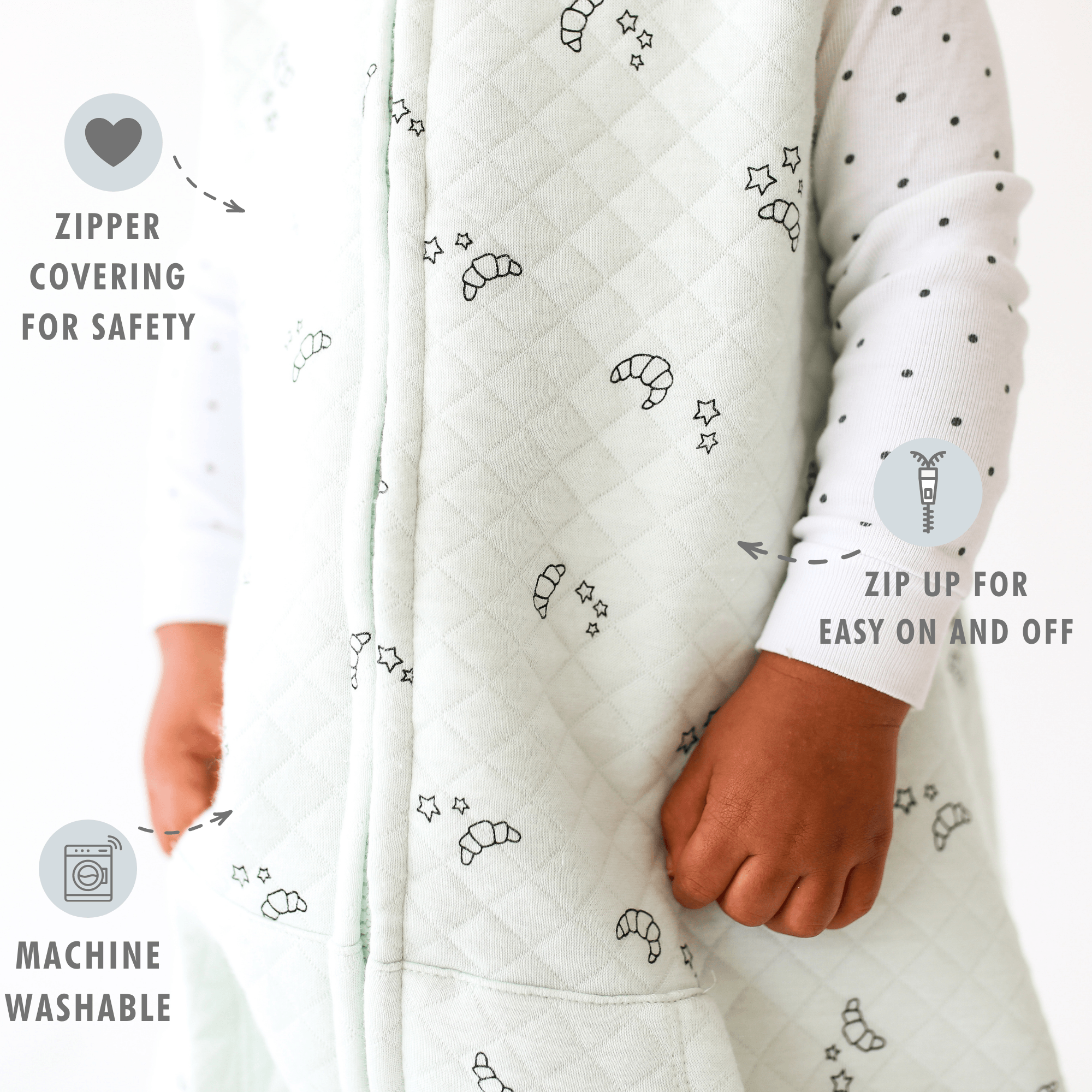 Zip up sleep best sale sack