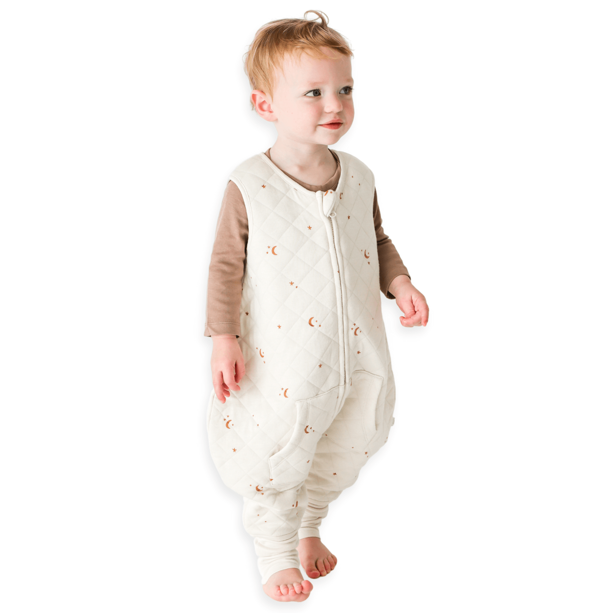 Baby wearing Moon & Stars Dreamsuit 1.2 TOG